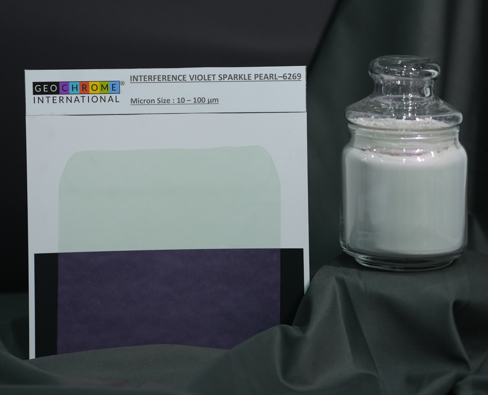 Interference Violet Sparkle